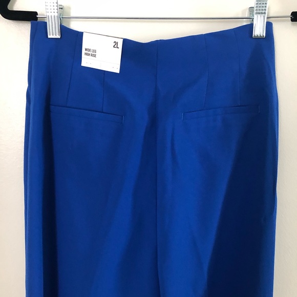 NWT Express High Waisted Wide Leg Trousers, 2 Tall - Picture 8 of 8